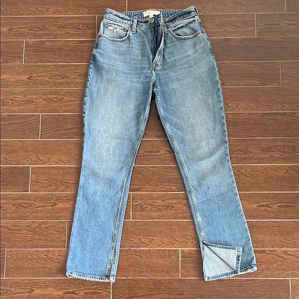 Skinny High Rise Blue Denim Jeans